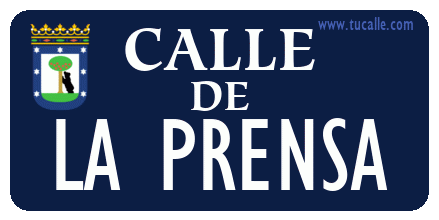 cartel_de_calle-de-La Prensa_en_madrid_antiguo